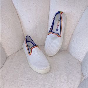Rothy’s White Rainbow Sneakers